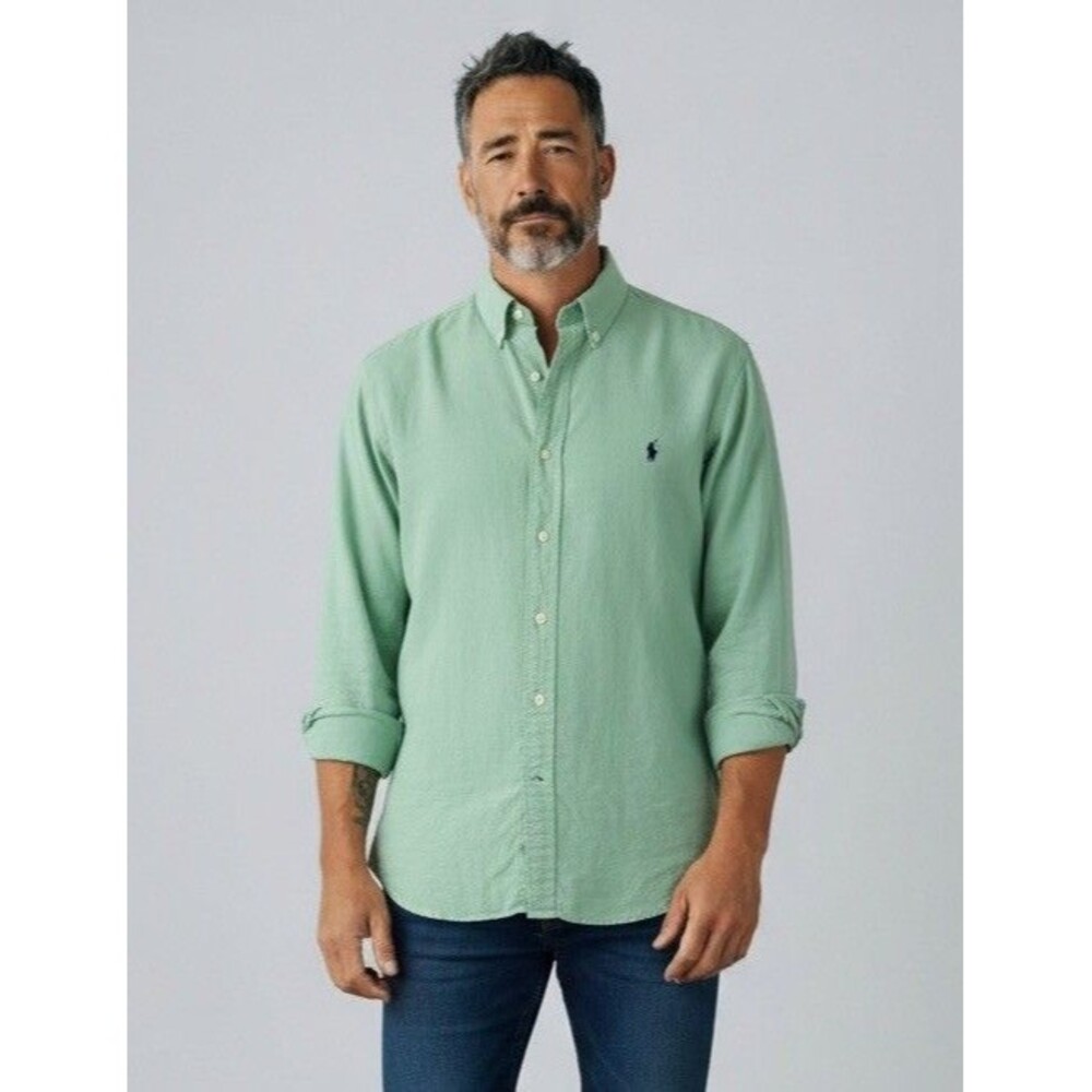 Polo Ralph Lauren Men's Classic Fit Long Sleeve Button-Down Shirt 3XB